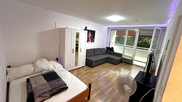 1 room apartment in Bern - Ostring, furnished, temporary