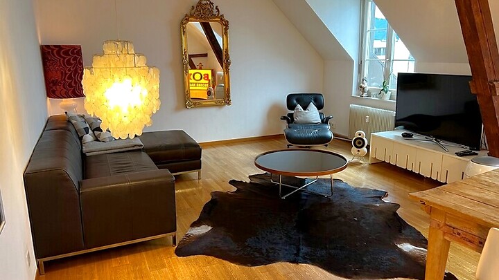 Appartement mansardé 3½ pièces à Zürich - Kreis 7, meublé, durée déterminée