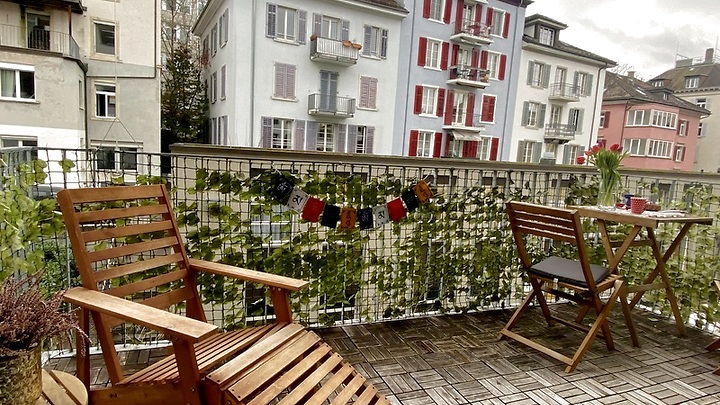 2½ room apartment in Zürich - Kreis 6, furnished, temporary