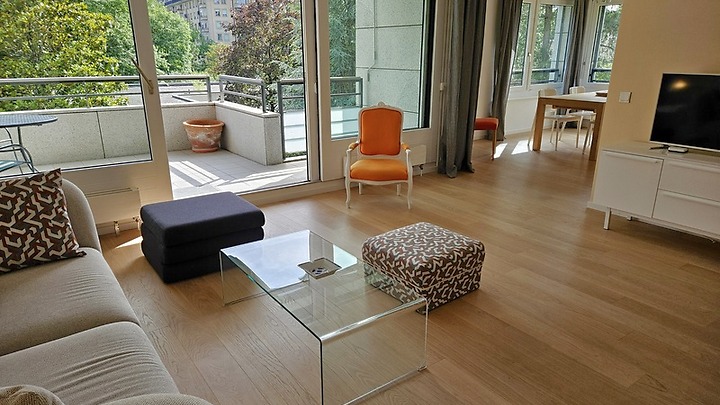 Appartement 4 pièces à Genève - Eaux-Vives, meublé