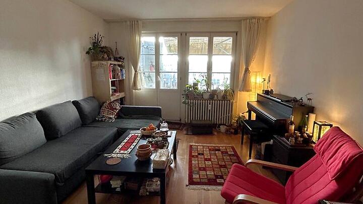 2 Zimmer-Wohnung in Bern - Monbijou, möbliert, auf Zeit