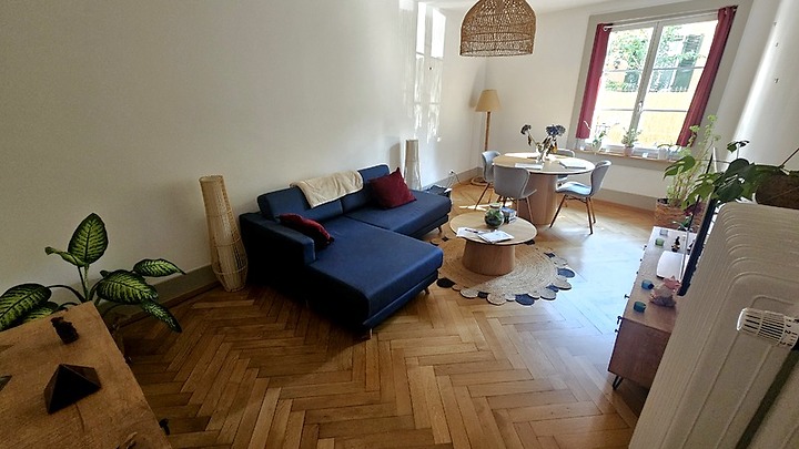 Appartement 2½ pièces à Bern - Weissenbühl, meublé, durée déterminée