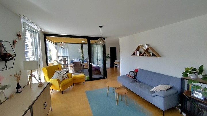 2½ Zimmer-Wohnung in Fribourg (FR), möbliert, auf Zeit